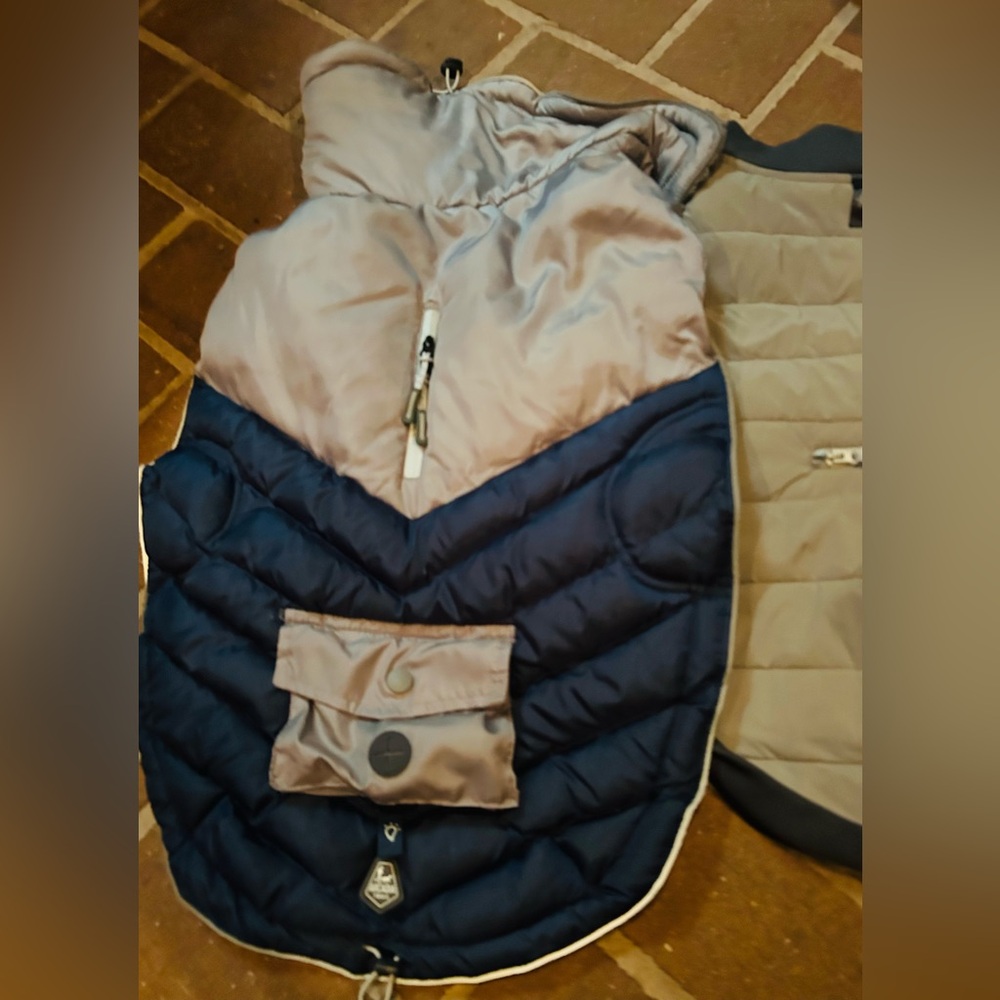 Two Large Dog Vests